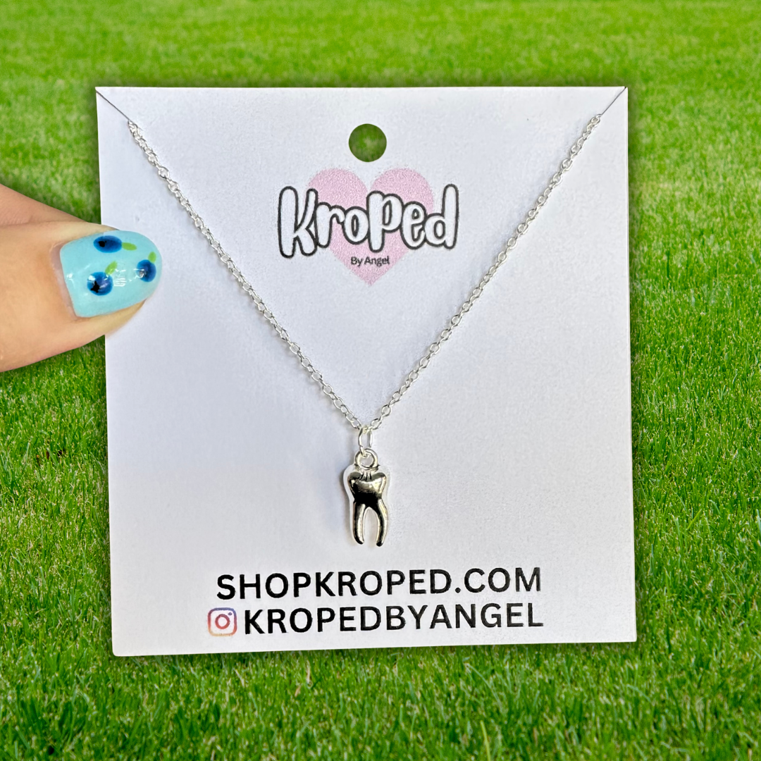 Silver Tooth Necklace