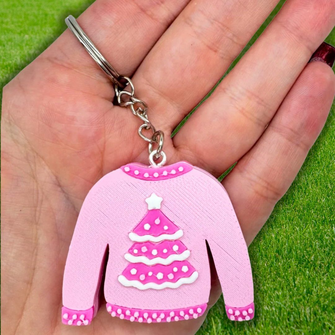 Christmas Sweater Keychain