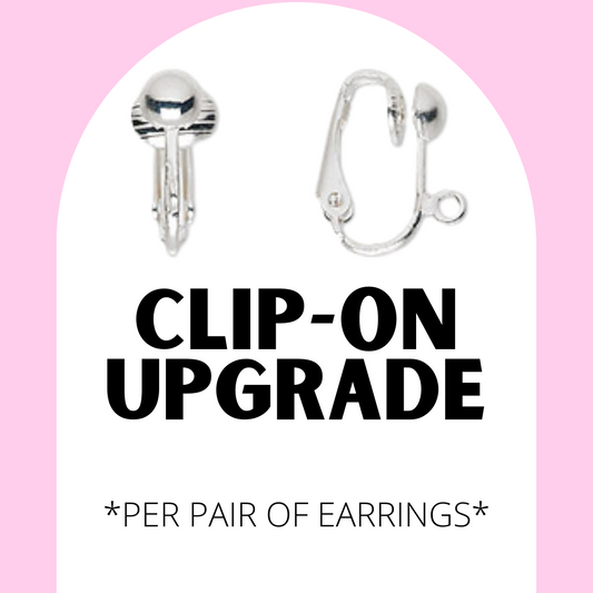 Clip-On Hardware EARRING UPGRADE