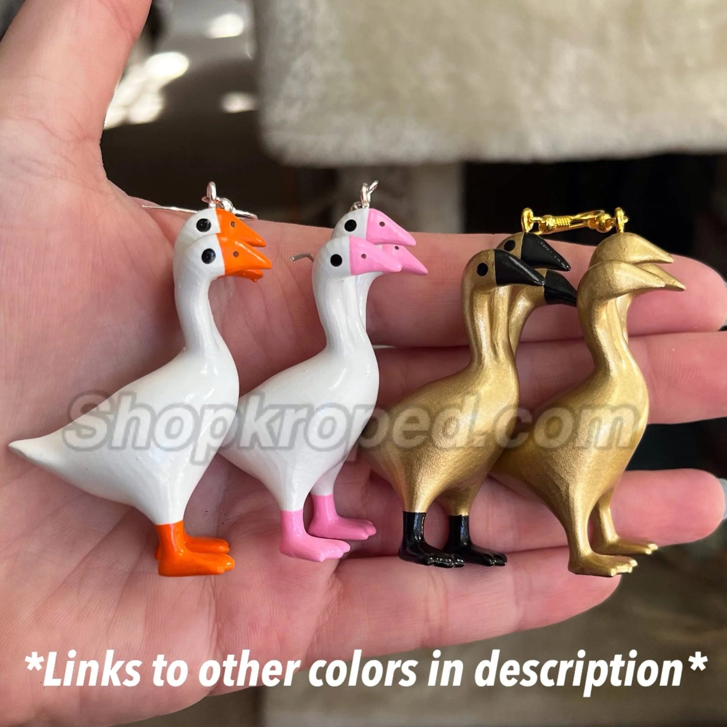 3 Headed Duck Keychain - Kroped