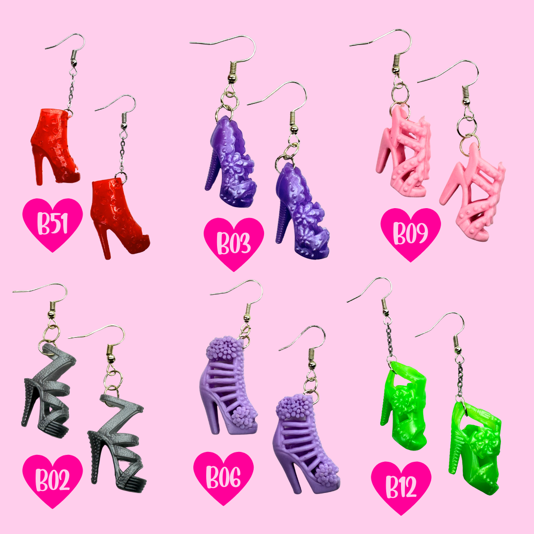 Doll Shoe Earrings