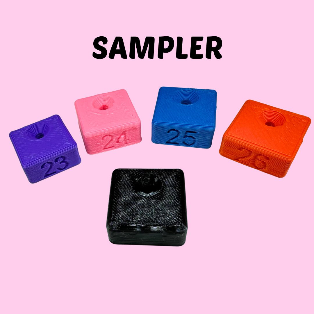 5 Piece SD Tile Hanger Sampler Pack - Kroped