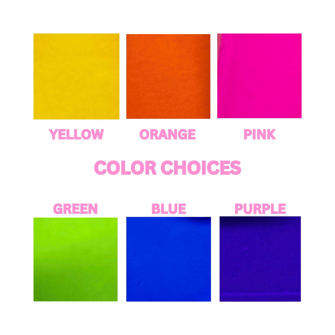 60's Neon Flower Dangle Stud Earrings - Kroped