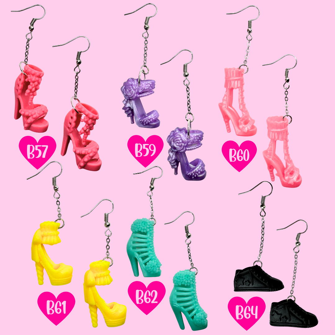 Doll Shoe Earrings