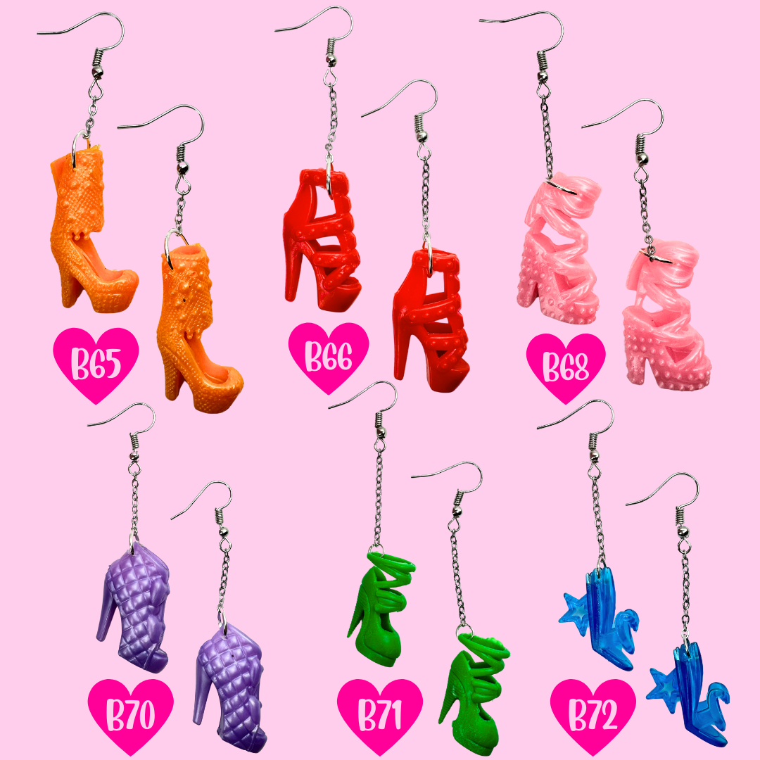 Doll Shoe Earrings