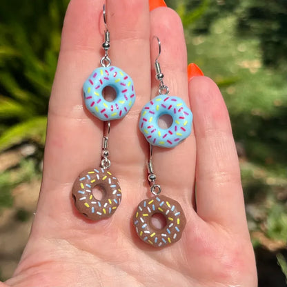 Sprinkle Donut Earrings