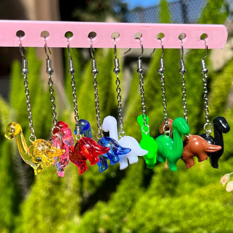 Dinosaur Charm Earrings