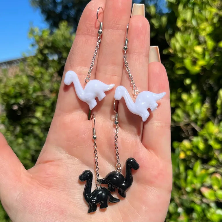 Dinosaur Charm Earrings