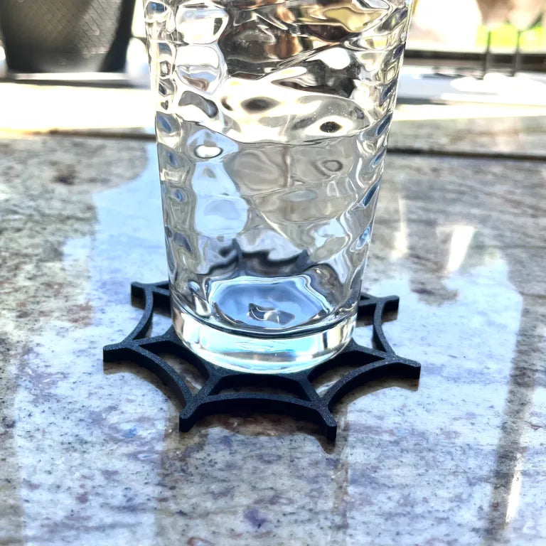 Spider Web Coaster Set