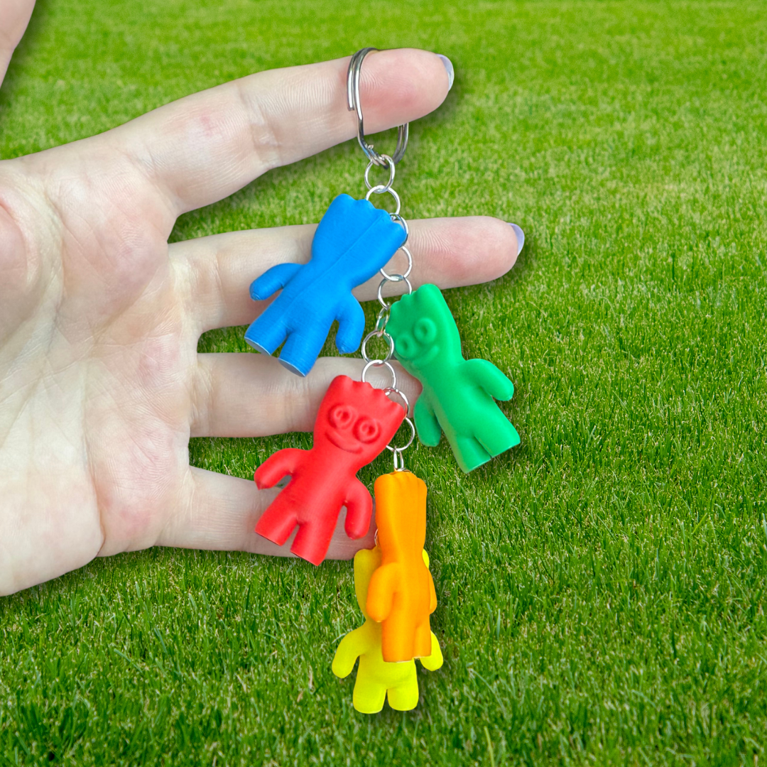 Sour Man Candy Keychain