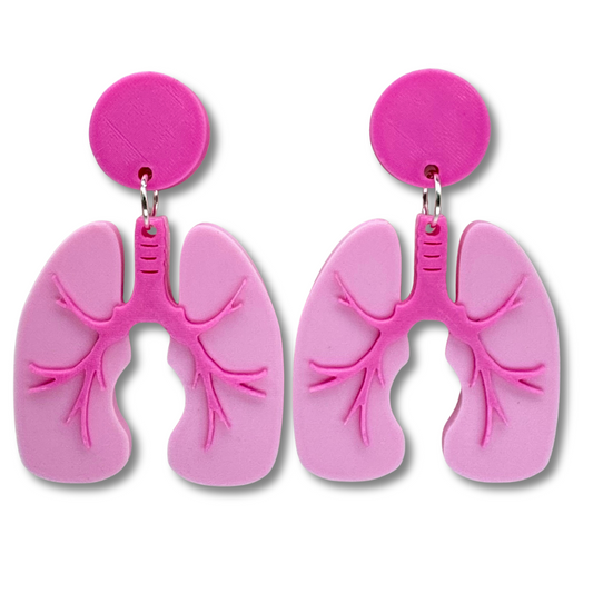 Lung Earrings
