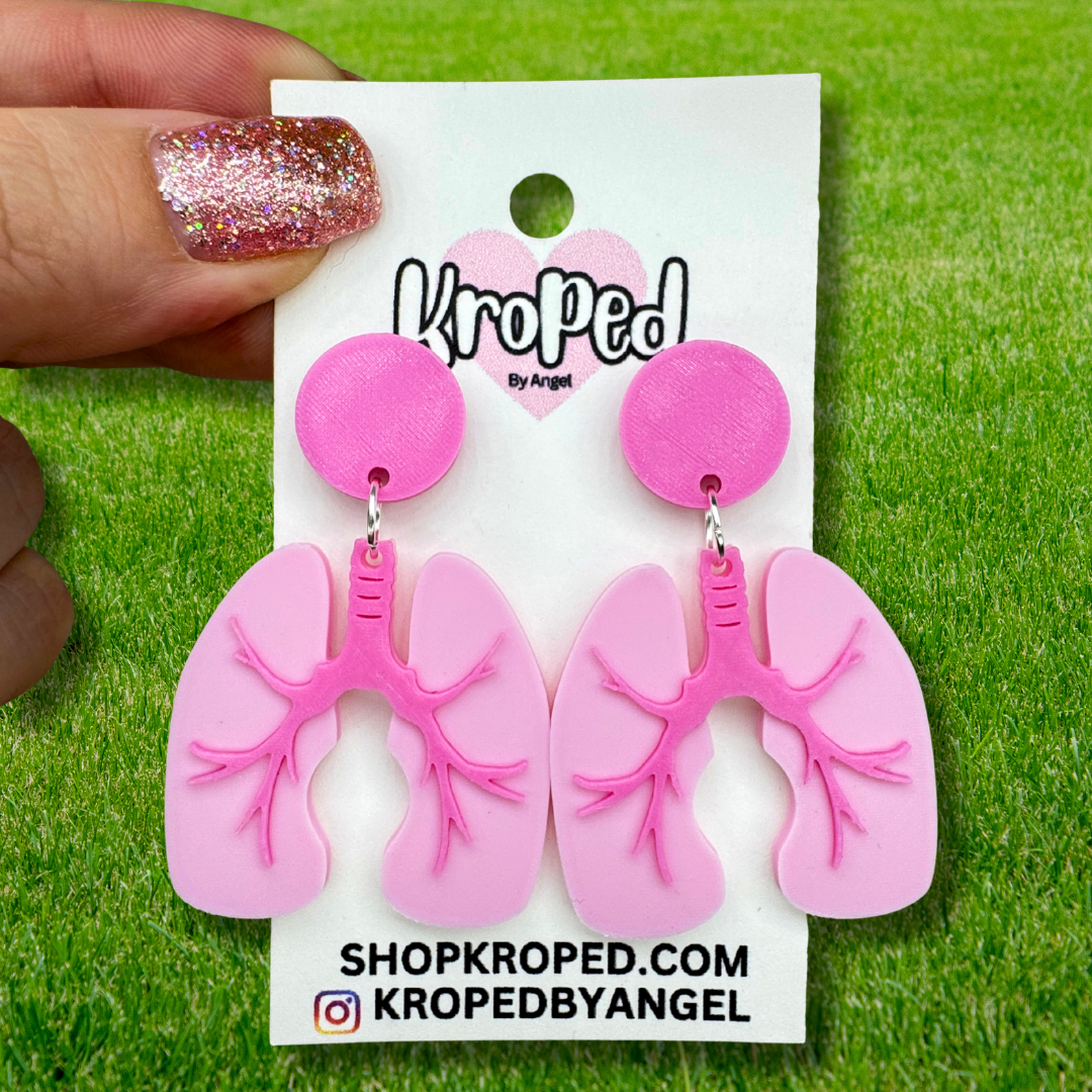 Lung Earrings