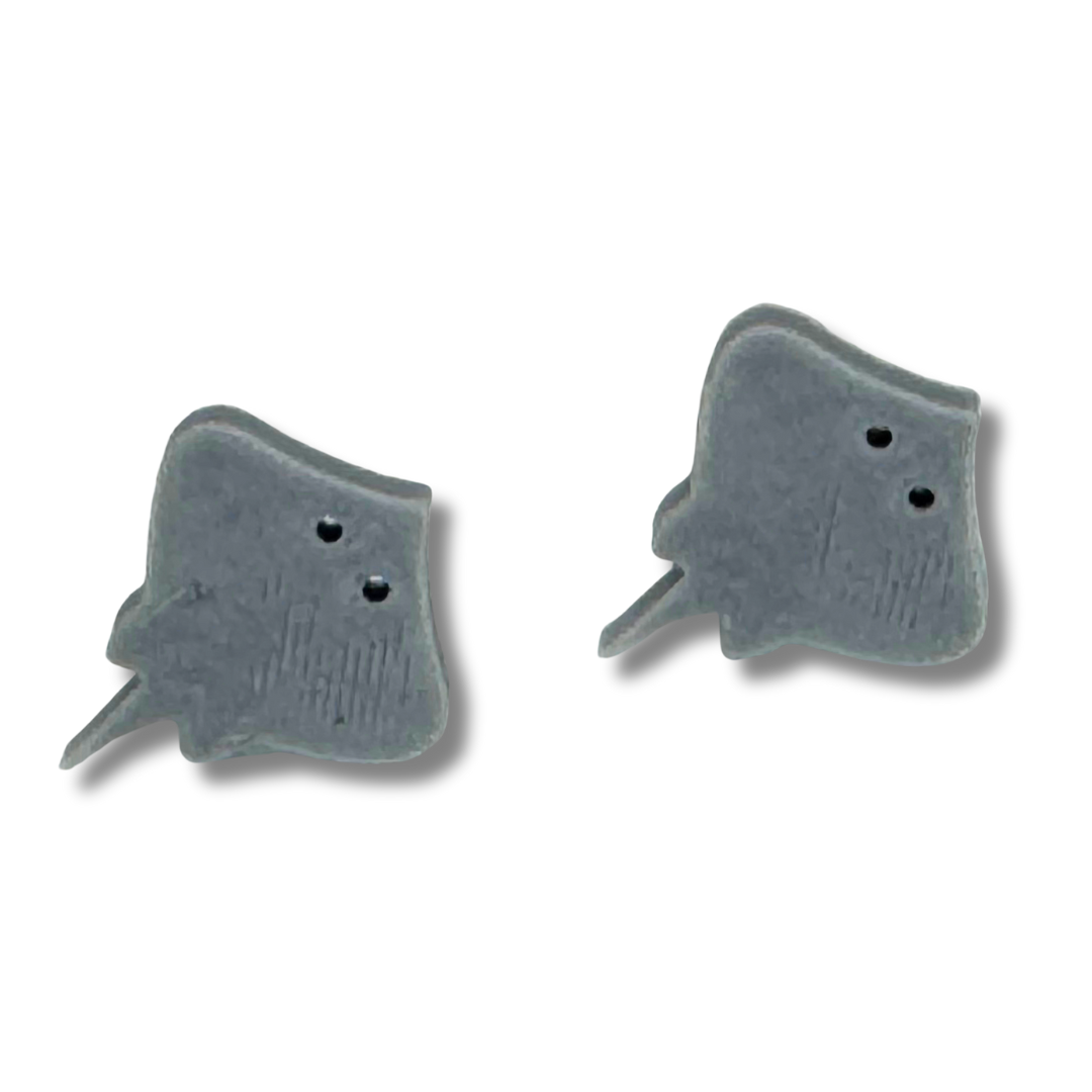 Stingray Stud Earrings