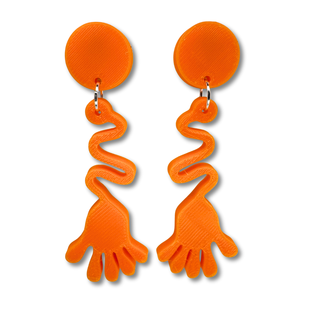 Sticky Hand Earrings