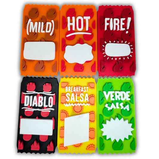 Hot Sauce Packet Magnets