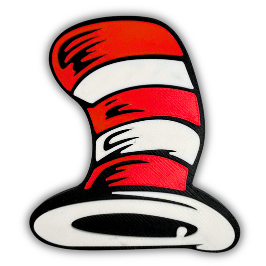 Striped Hat Magnet