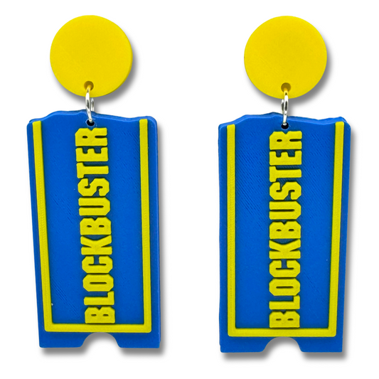 Movie Card Nostalgia Earrings