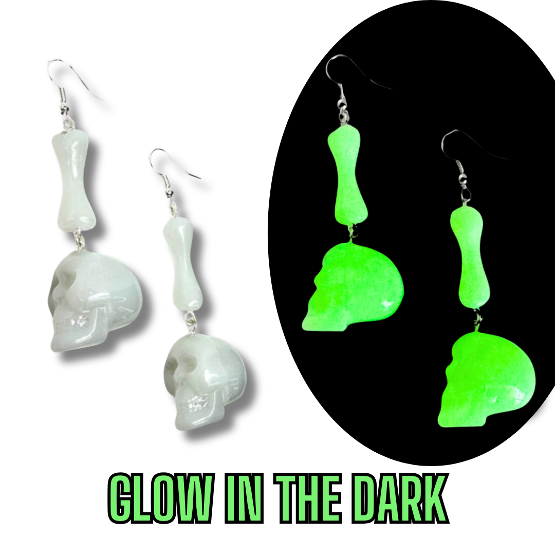 Halloween Glow in the Dark Earrings