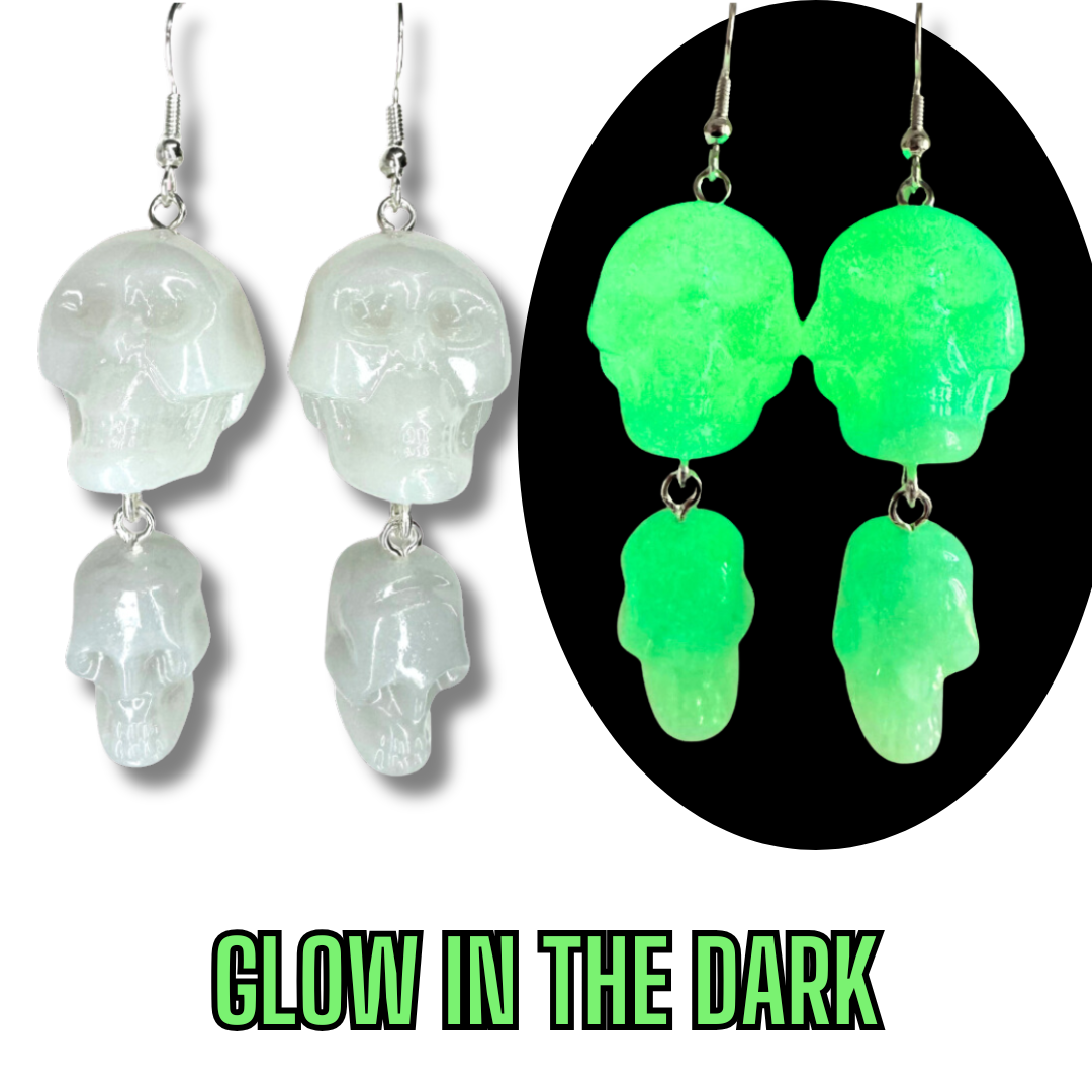 Halloween Glow in the Dark Earrings