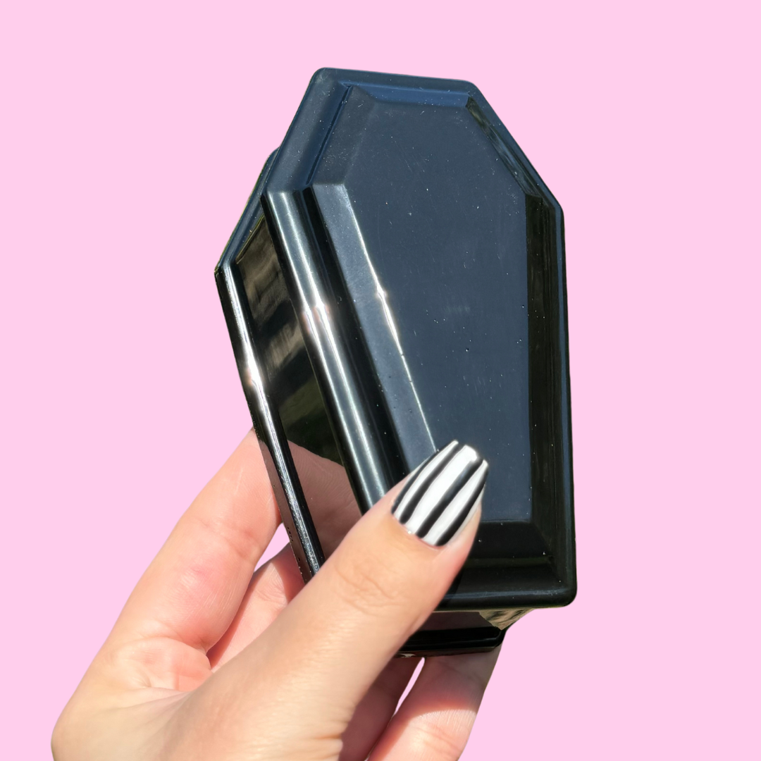 Black Coffin Trinket Box
