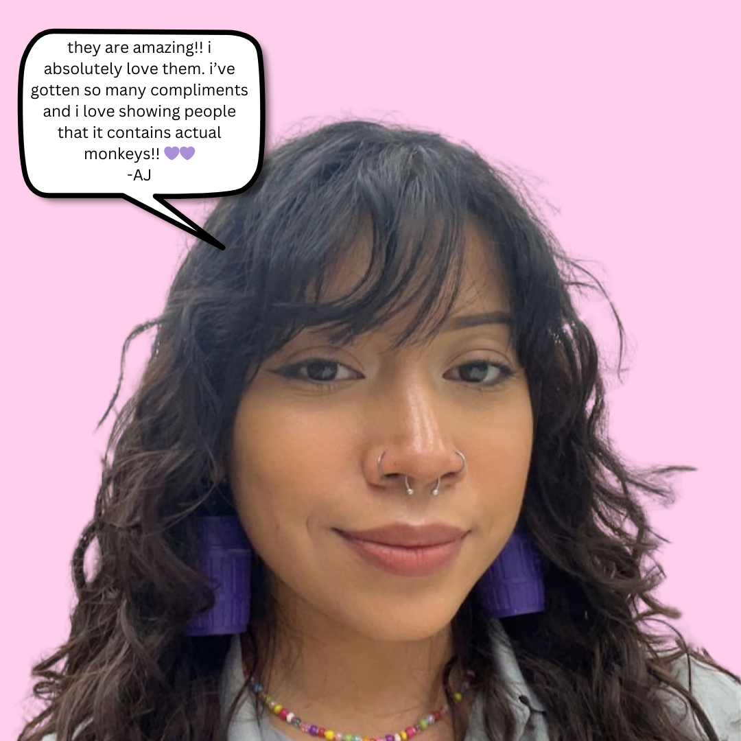 Monkey Barrel Game Earrings