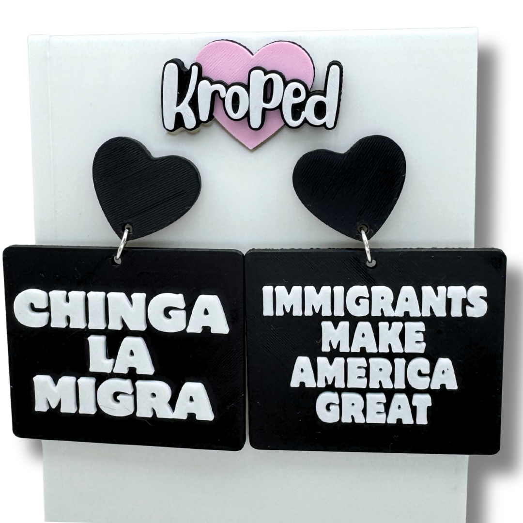 FUNDRAISER: Immigrants Make America Great Earrings