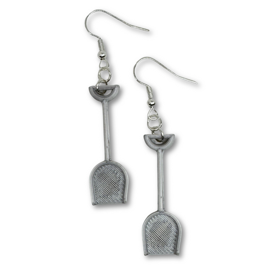 Tiny Shovel Earrings