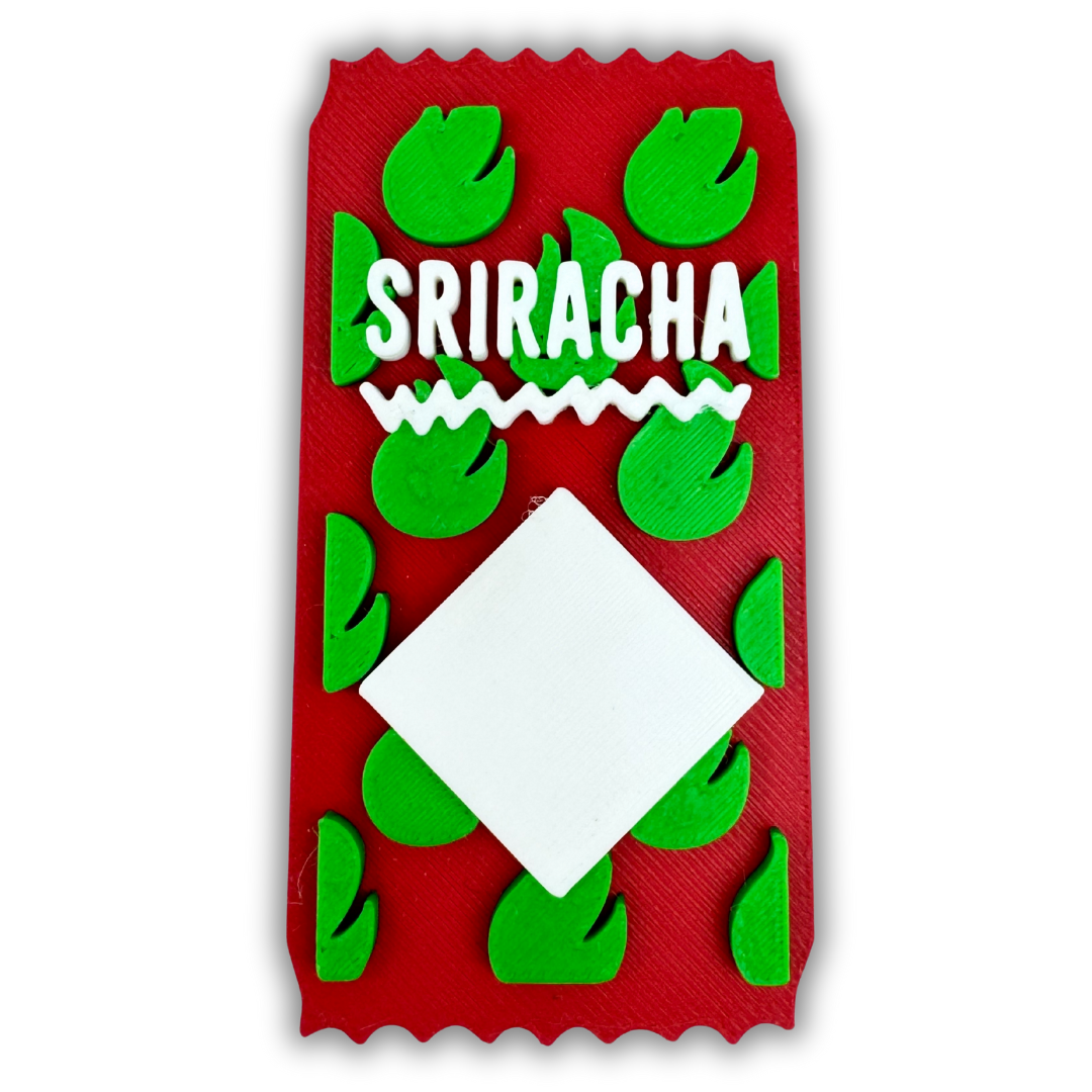 Hot Sauce Packet Magnets