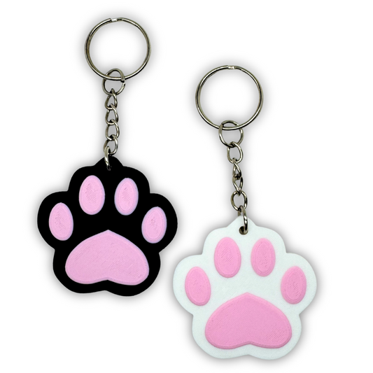Cat Paw Keychain