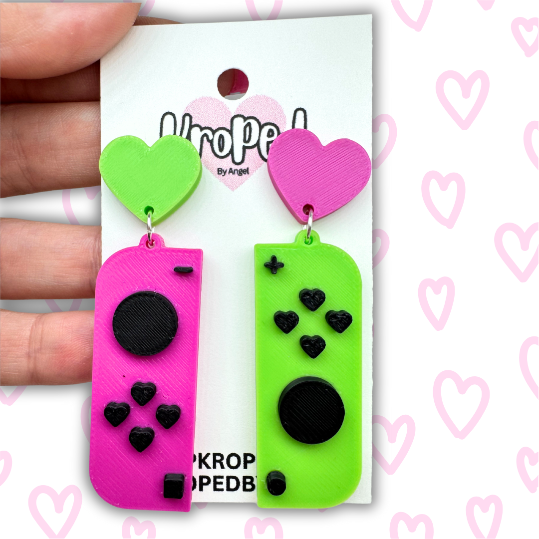 Video Game Controller Earrings