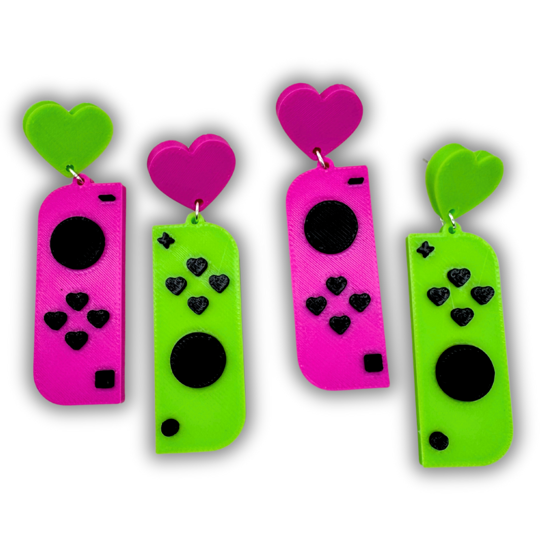 Video Game Controller Earrings