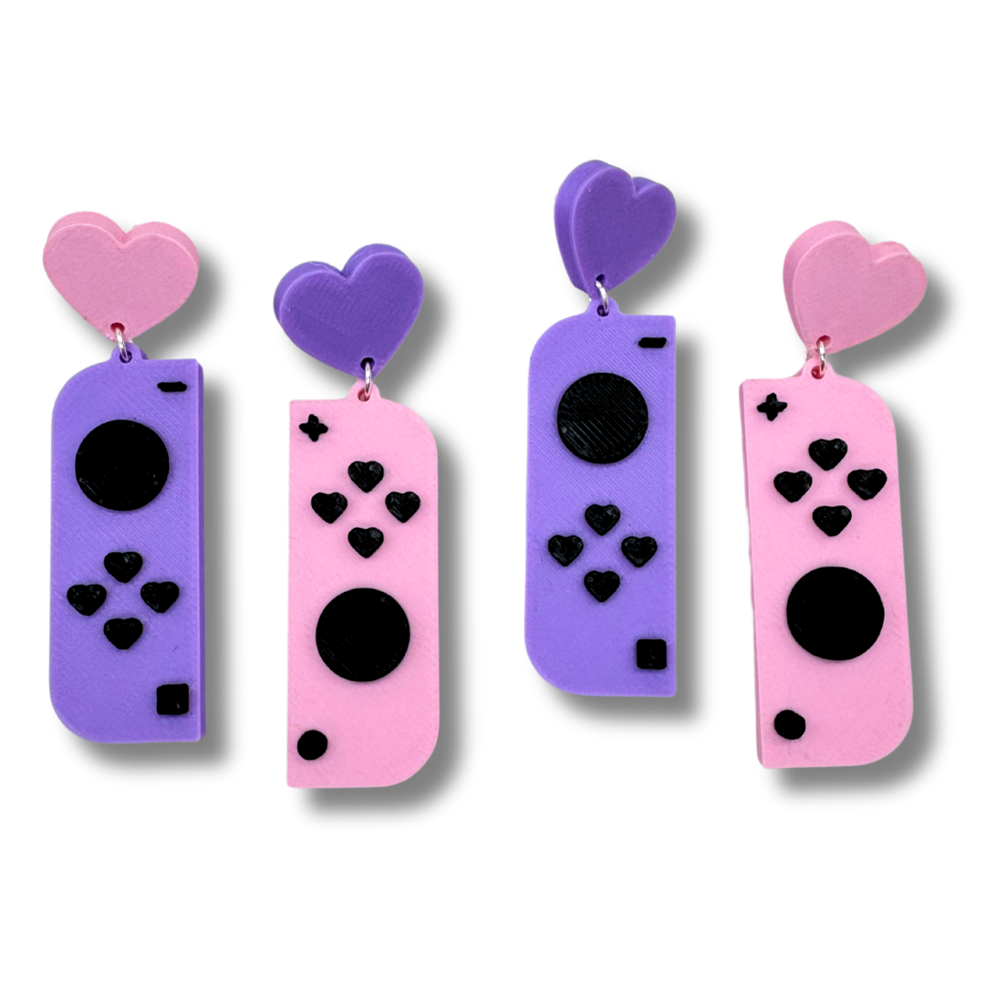 Video Game Controller Earrings