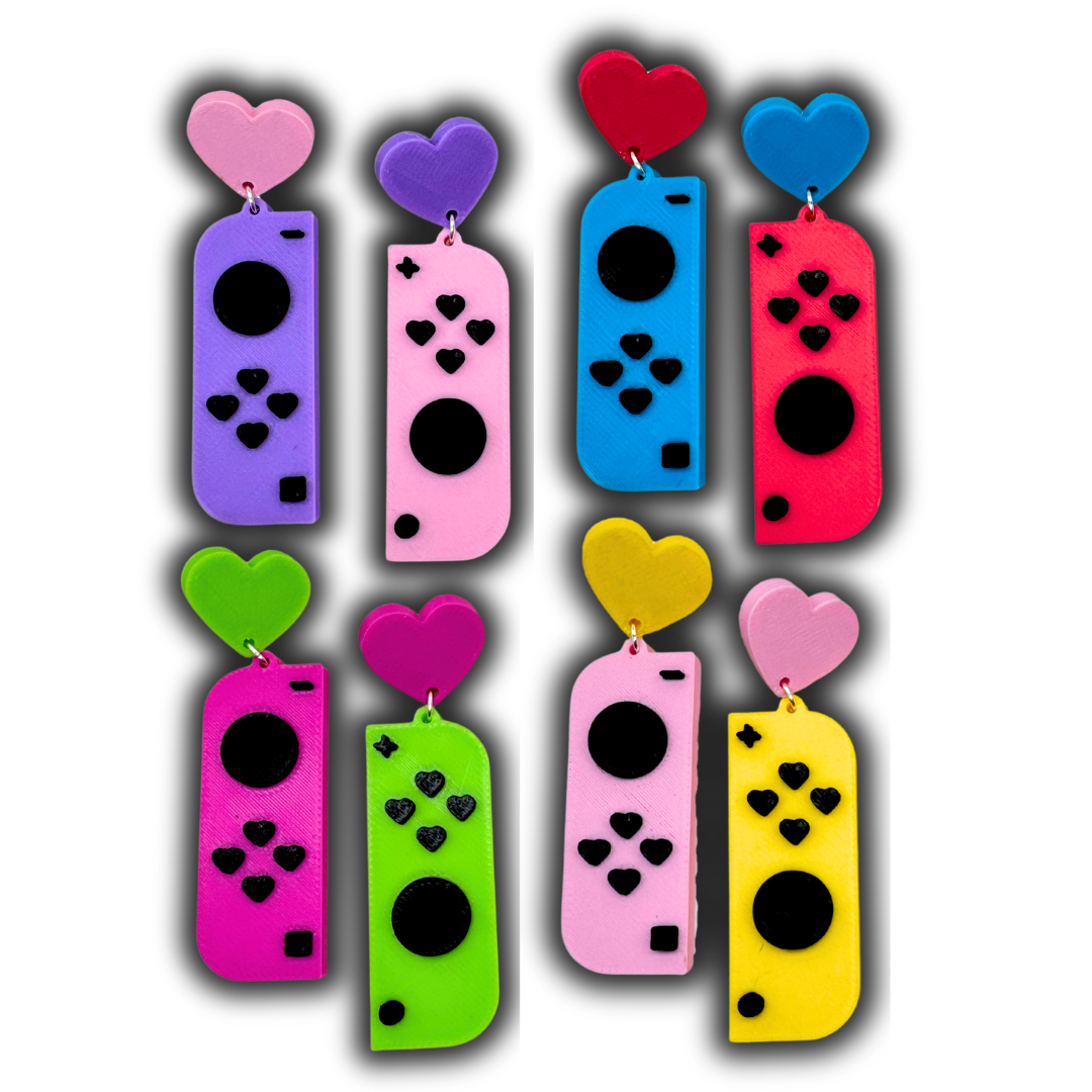 Video Game Controller Earrings