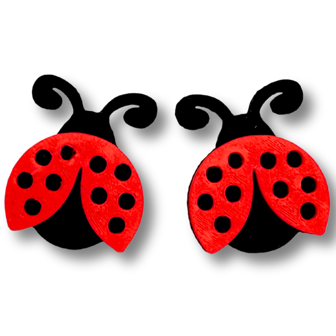 Lady Bug Studs