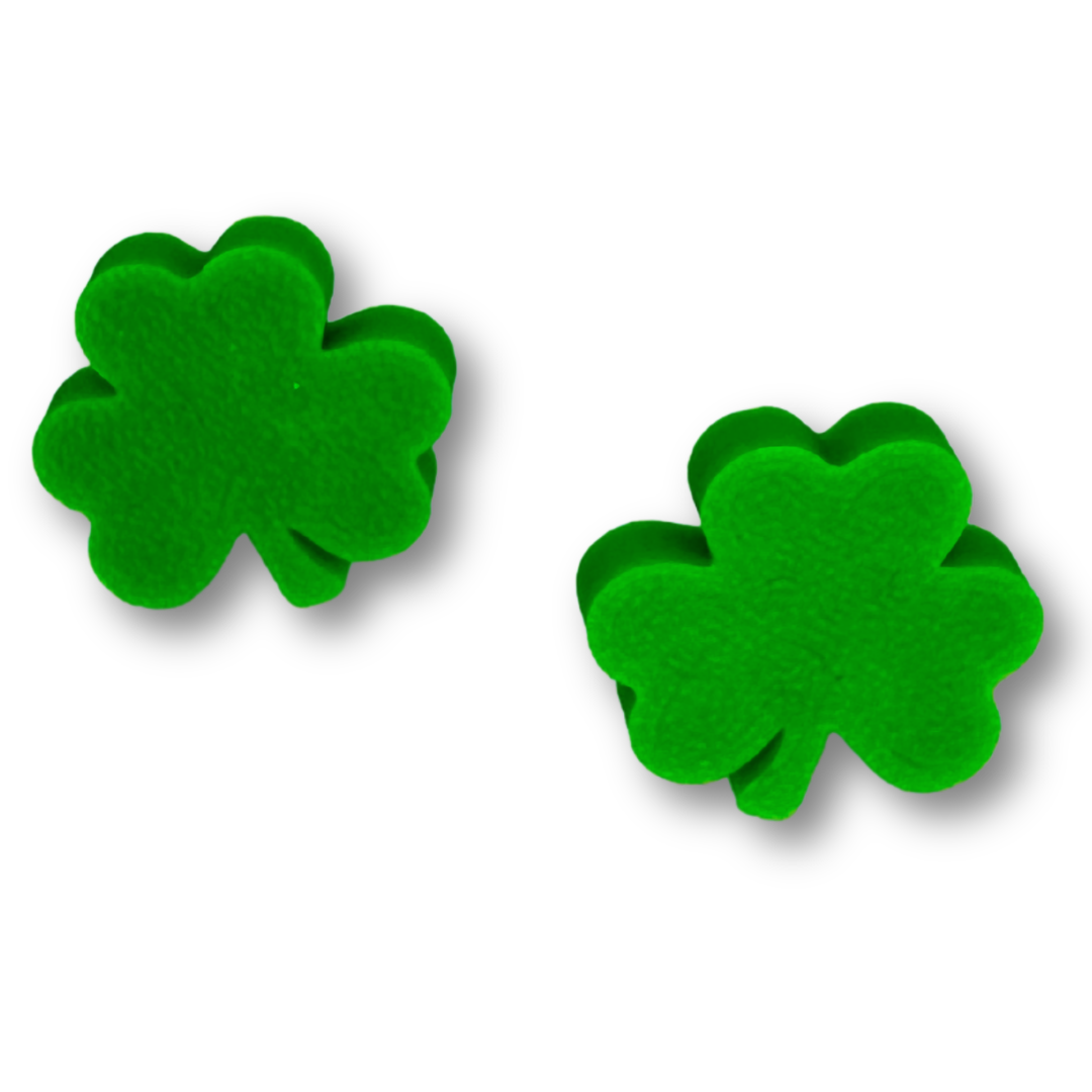 Tiny Clover Stud Earrings