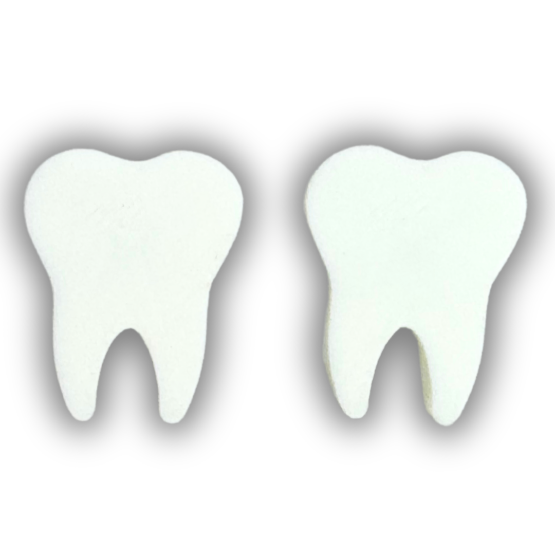 Tiny Tooth Stud Earrings