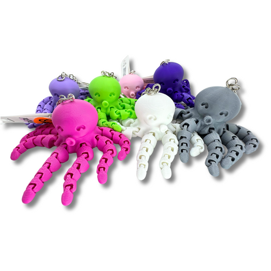 Octopus Keychain