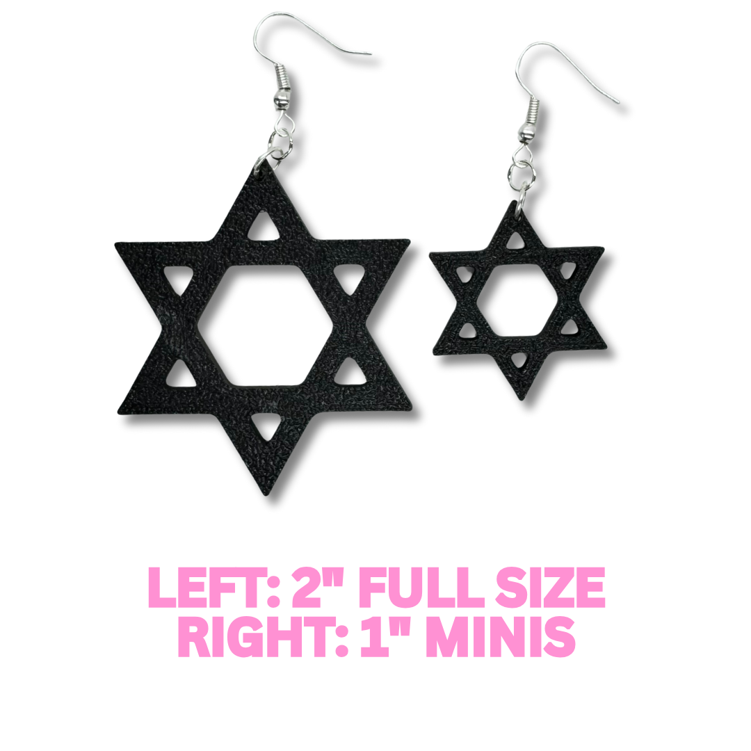 Star of David Earrings