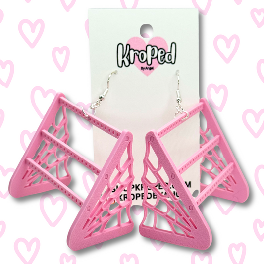 Tiny Spider Web Display Earrings