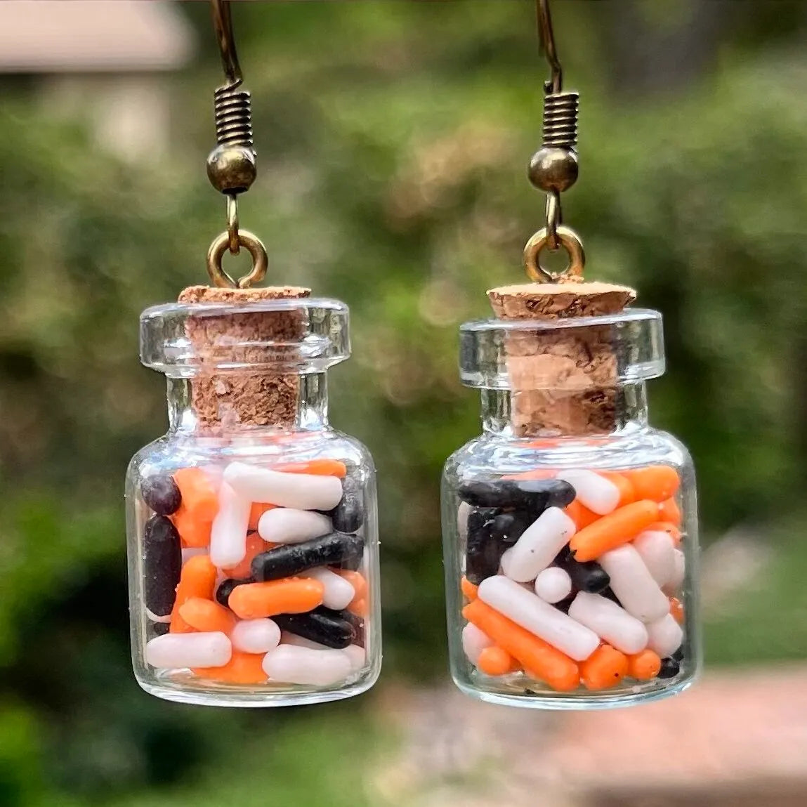 Halloween Candy Jar Earrings