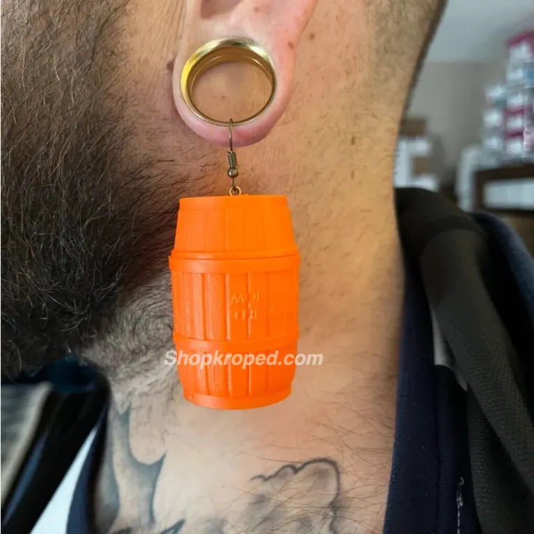 Monkey Barrel Game Earrings