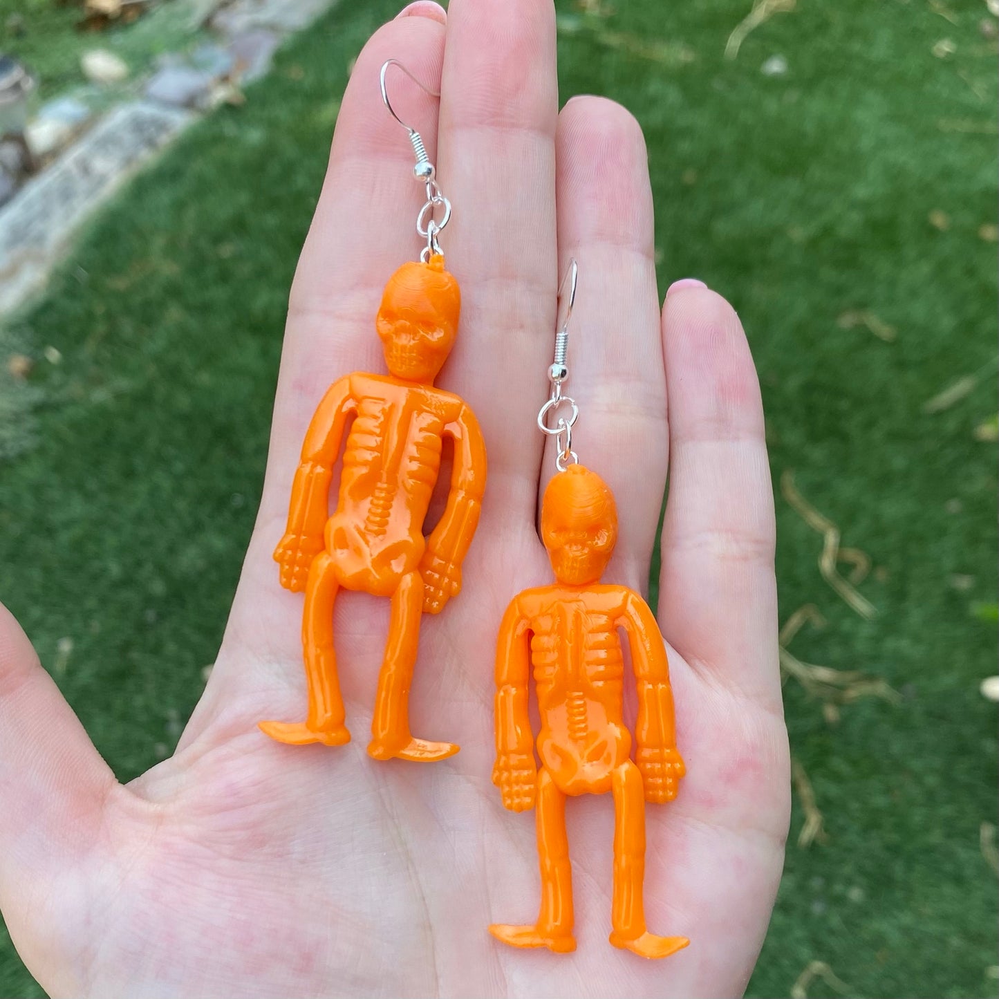 Stretchy Skeleton Earrings