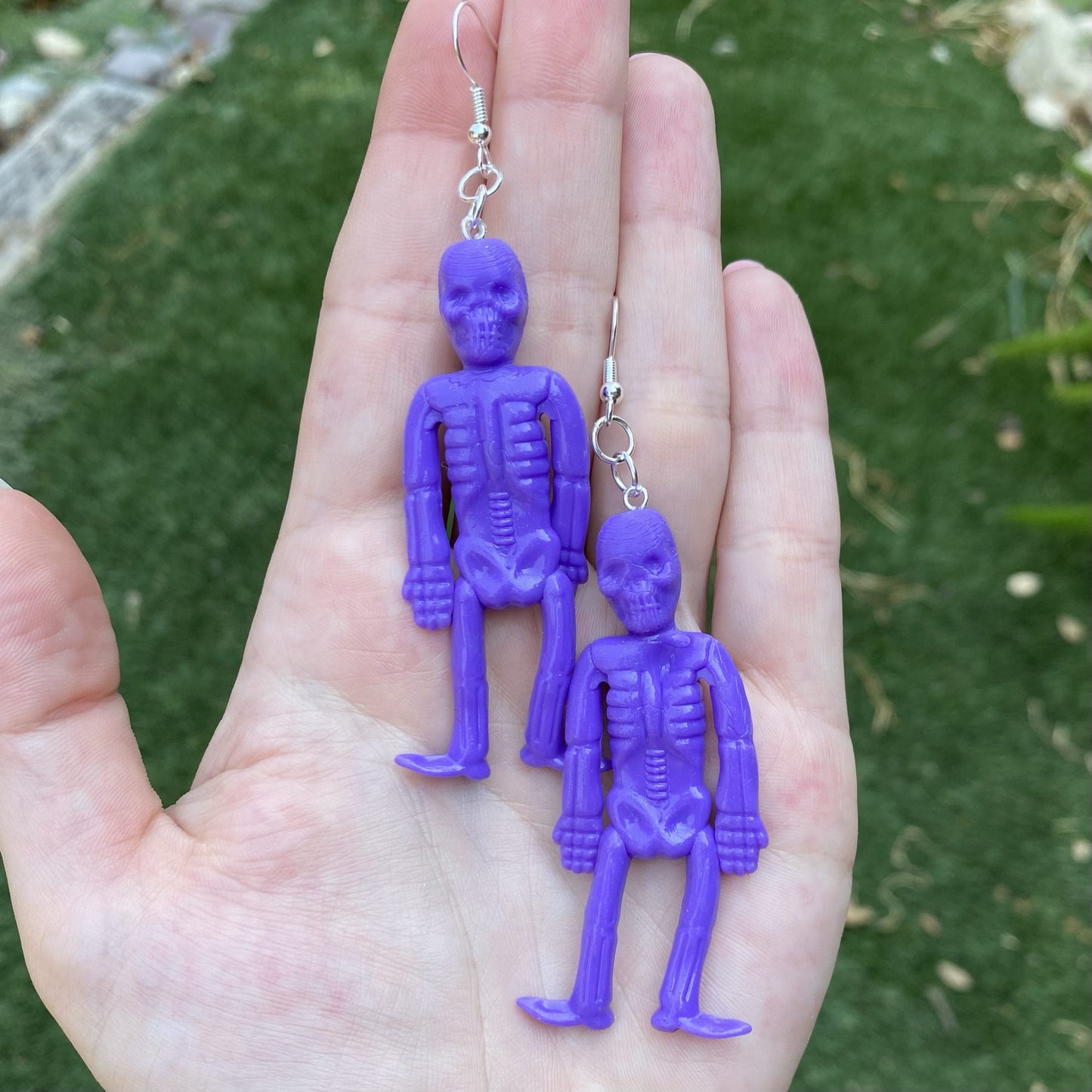 Stretchy Skeleton Earrings