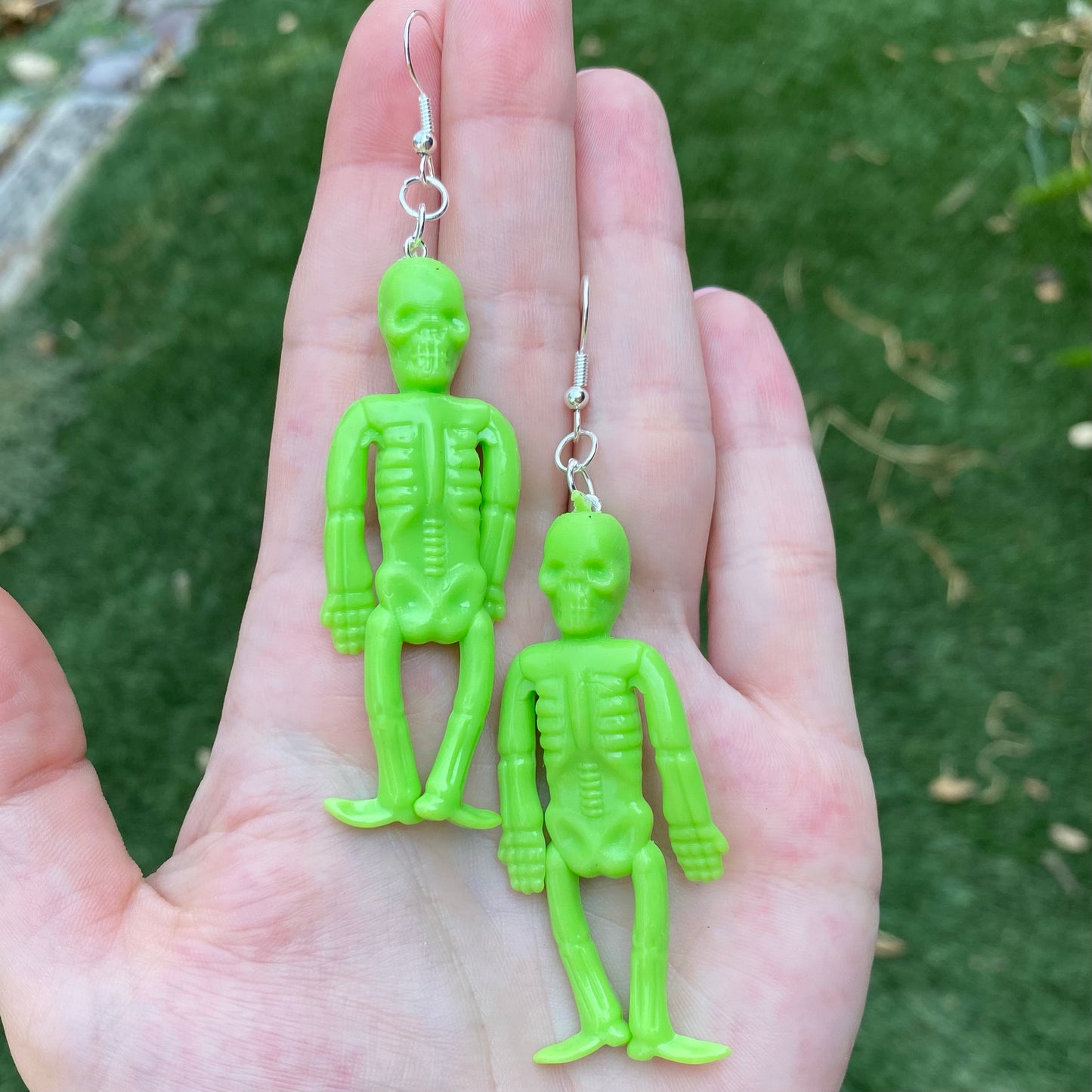 Stretchy Skeleton Earrings