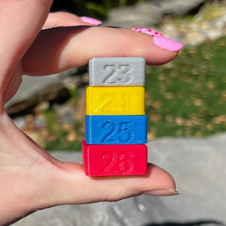 Plastic Sid Memory Block Hanger