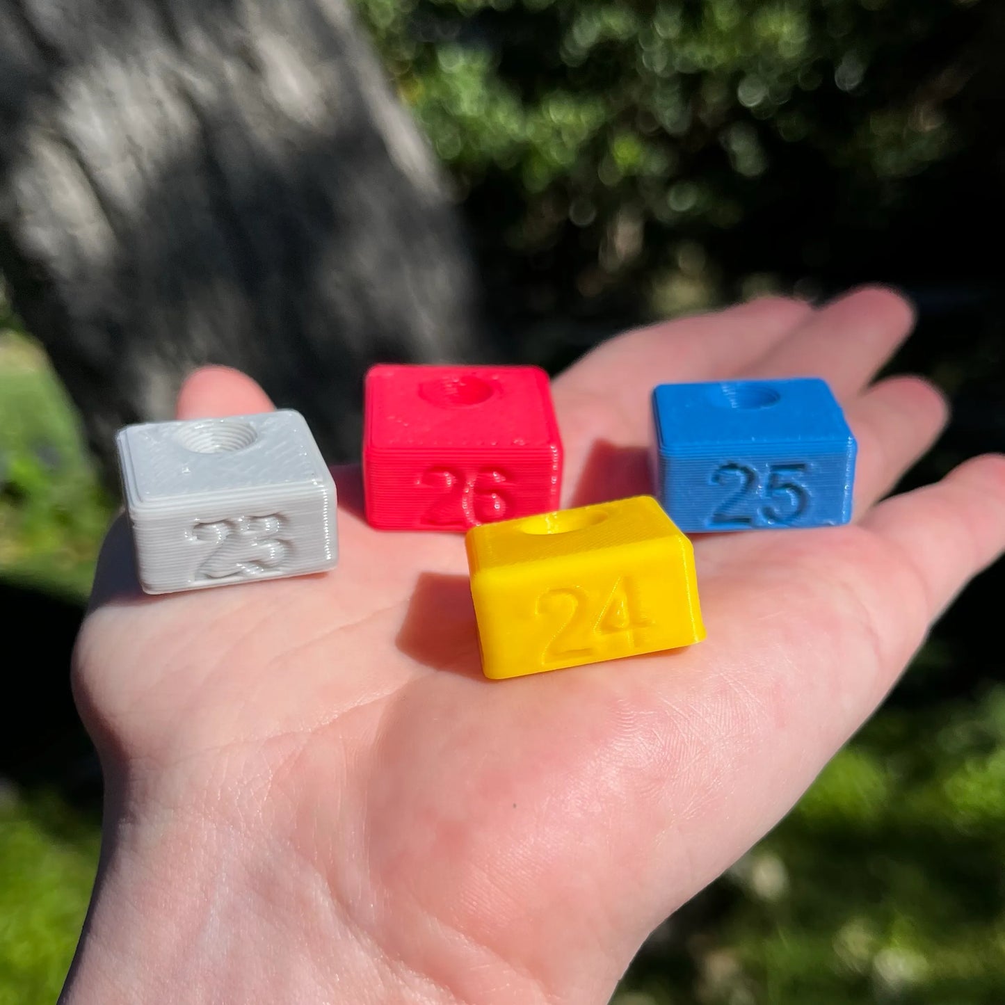 Plastic Sid Memory Block Hanger