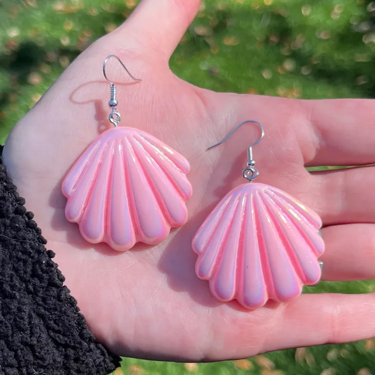 Mermaid Seashell Earrings