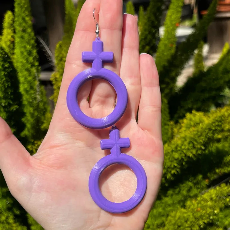 Gender Symbol Earrings