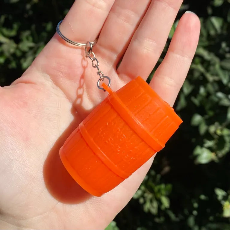 Stash Barrel Keychain