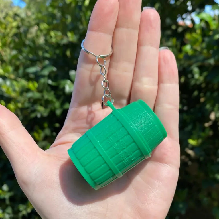 Stash Barrel Keychain